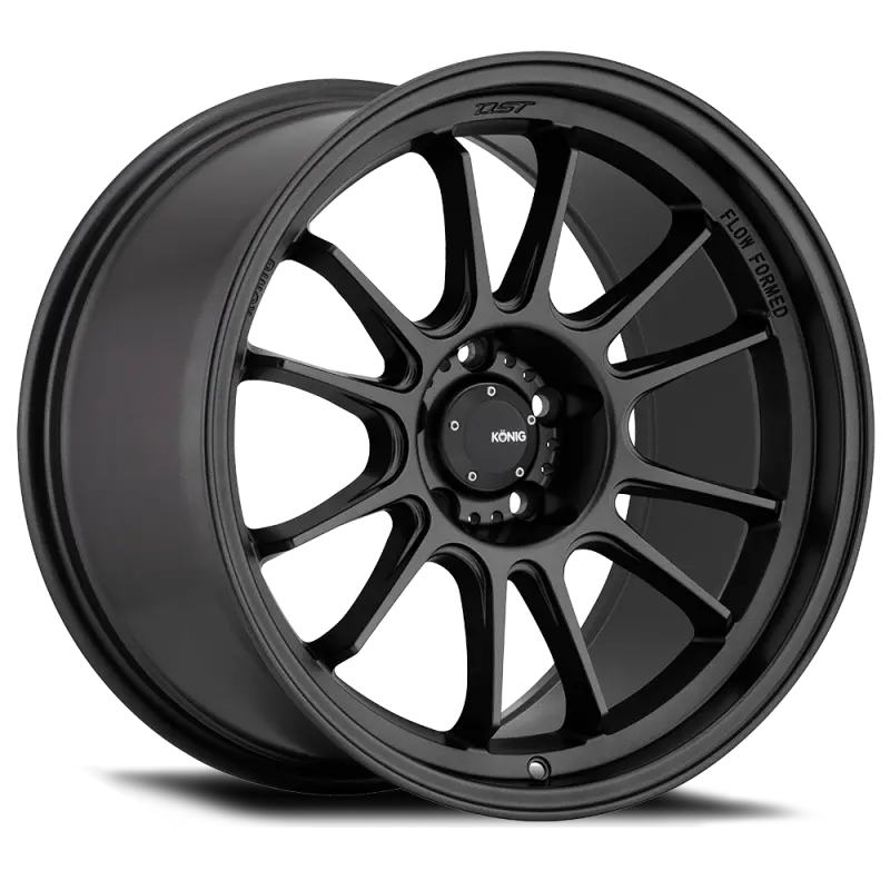 Konig Hypergram 18X8.5 5X114.3 Et35 Matte Black 1