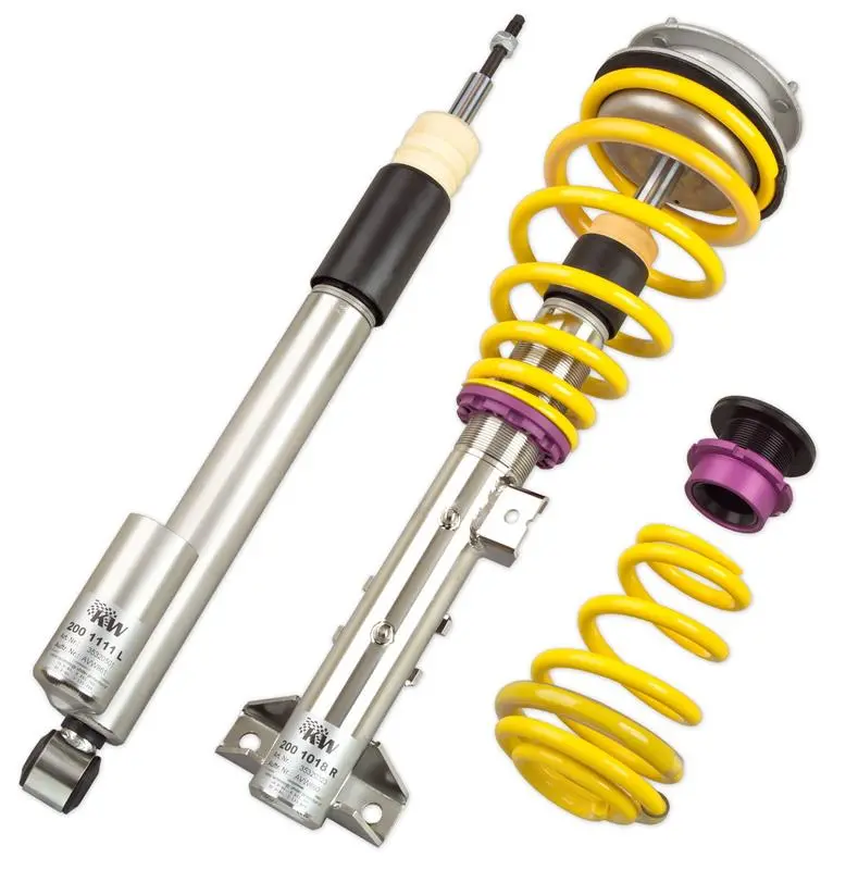 Kw Coilover Kit V3 Honda Civic; Coupe Hatchback Sedan W/ Rear Lower Fork Mounts 2