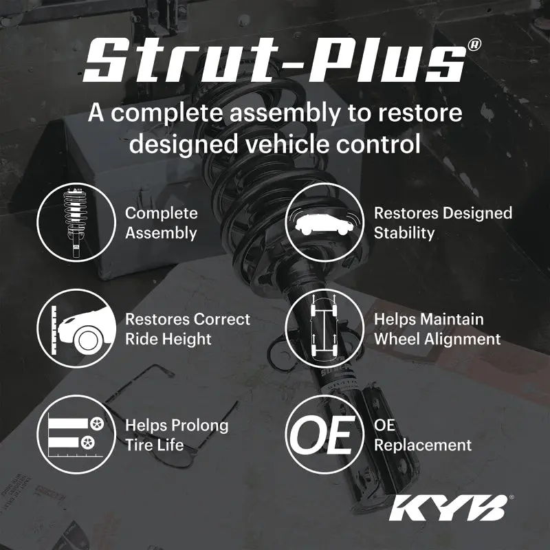 Kyb 17-19 Honda Cr-V / 20-22 Honda Cr-V L4 1.5L 1497Cc Strut-Plus Assembly - Front Left 1