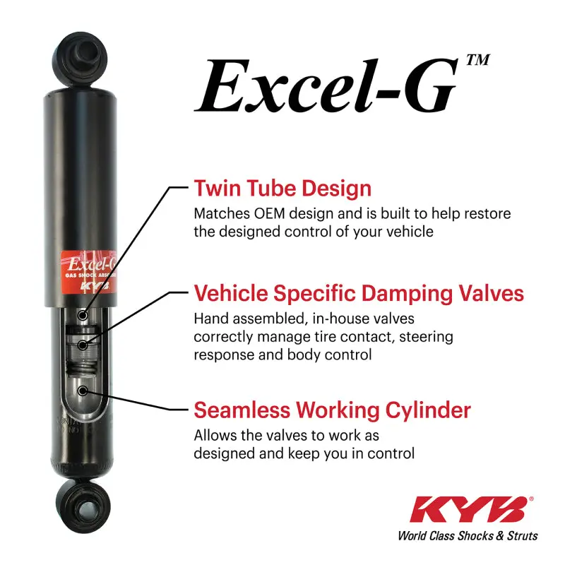 Kyb Shocks & Struts Excel-G Rear Infiniti G35 (Rwd) 2003-06 Nissan 350Z 2003-05 2