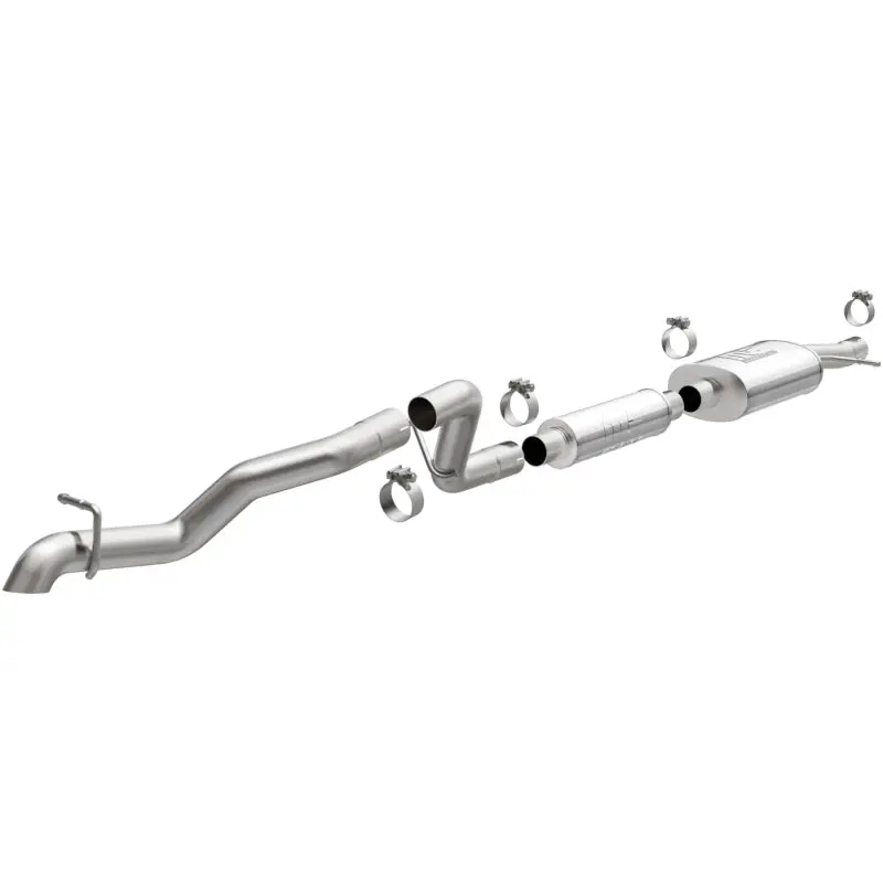 Magnaflow 12-18 Jeep Wrangler 2.5In Overland Series Cat-Back Exhaust 2