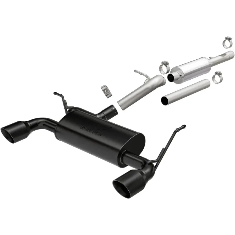 Magnaflow Cat-Back 12-16 Jeep Wrangler Gt 3.6L V6 Black Tips 2
