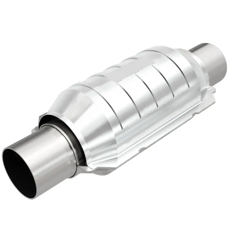 Magnaflow Conv Univ 2In Inlet/Outlet Ctr/Ctr Round 9In Body L X 5.125In W X 13In Overall L 49 State 2
