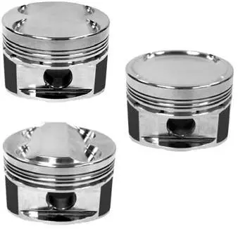 Manley 04+ Subaru Wrx Sti (Ej257) Std Stroke 100Mm +.5Mm Bore 8.5:1 Dish Piston Set With Rings 2