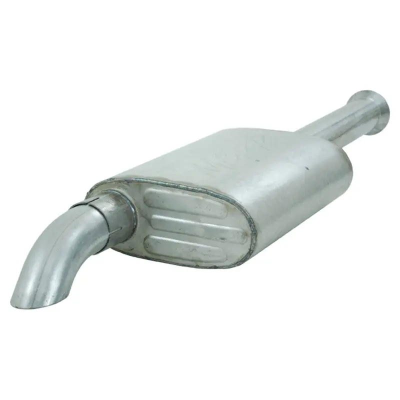 Mbrp 00-06 Jeep Wrangler (Tj) Inline-4 2.5L Inline-6 4.0L Cat Back Single Off-Road Turn Down Alum Ex 2