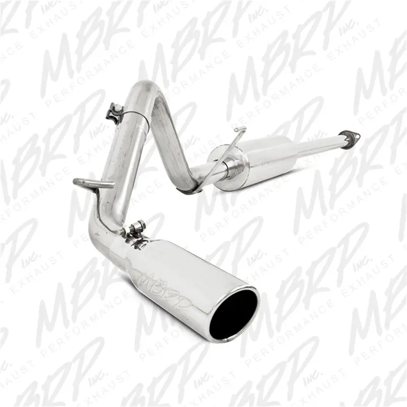 Mbrp 05-13 Toyota Tacoma 4.0L Ec/Cc Cat Back Single Exit Aluminized Exhaust 1