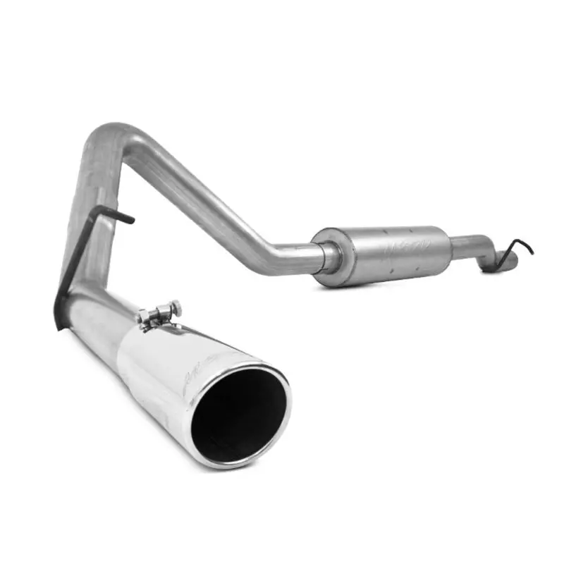 Mbrp 08-12 Ford F-250/F-350 5.4L V8/6.8L V10/6.2L V8 Cc-Sb/Ec-Lb 3In Cat Back Single Side Exit Alum 2