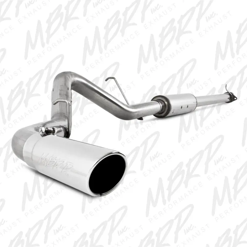 Mbrp 11-19 Chevy/Gmc 2500Hd Pu 6.0L V8 Single Side Exit T409 Cat Back Perf Exhaust 2