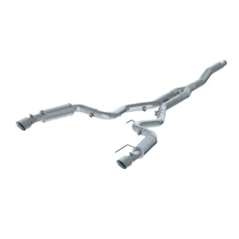 Mbrp 15-18 Ford Mustang Ecoboost 2.3L T409 3In Cat Back Dual Split Rear Exit (Race Version) 2