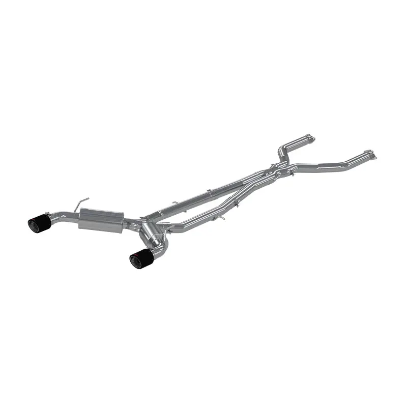 Mbrp 16-19 Infiniti Q50 3.0L Fwd/Awd 3In Cat Back W/ 4.5In Od Carbon Fiber Tips - T304 2
