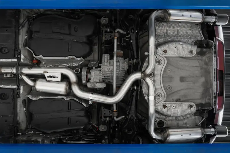 Mbrp 17-19 Vw Golf Sportwagen/Alltrack 1.8T T304ss 3In Cat-Back 2.5In Dual Split Rear W/ Cf Tips 2