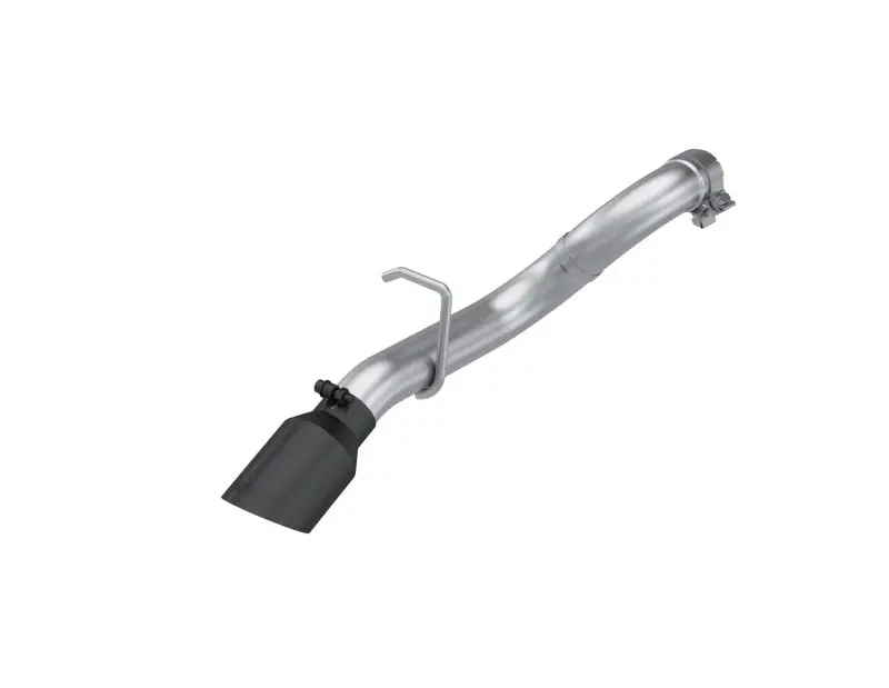 Mbrp 18-24 Jeep Wrangler 3.6L T409 Stainless Steel 2.5In Axle-Back Turn Down Exit - Black Tip 1