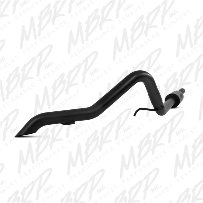 Mbrp 2007-2009 Jeep Wrangler (Jk) 3.8L V6 4 Dr Off-Road Tail Pipe Muffler Before Axle 2
