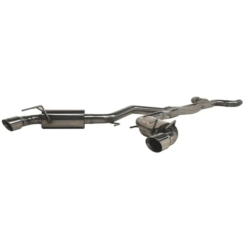 Mbrp 2010 Chev Camaro V8 6.2L 6 Speed Dual Cat Back Round Tips (11 Conv. Must Purchase Mbrpad1710) 2