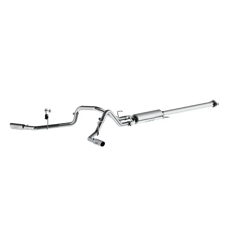 Mbrp 2015 Ford F-150 2.7L / 3.5L Ecoboost 2.5In Cat Back Dual Side Split Alum Exhaust System 2