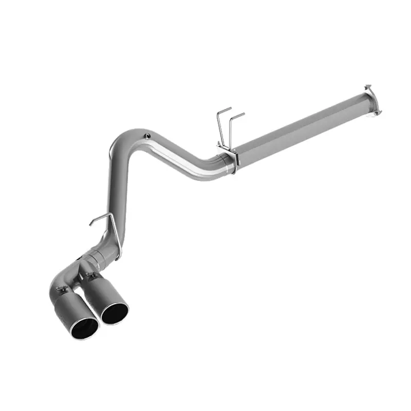 Mbrp 2015 Ford F250/350/450 6.7L 4In Filter Back Dual Single Side Exit 5In Tips T409 Exhaust 1