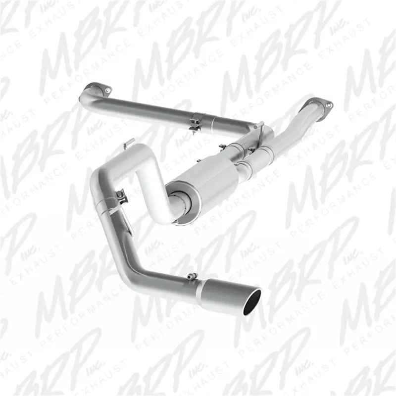 Mbrp 2016+ Nissan Titan 5.6L Xd 4In Tip 3In Al Cat Back Single Side 1