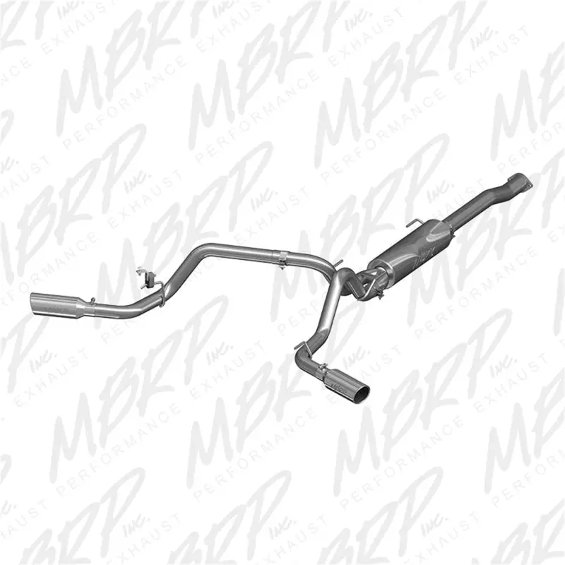 Mbrp 2016 Toyota Tacoma 3.5L Ec/Cc Cat Back Dual Split Exit T409 Exhaust 1