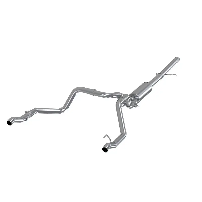 Mbrp 2019 Chevrolet Silverado 1500 4.3L/5.3L 2.5In Cat Back Dual Rear Exit - Aluminized 1