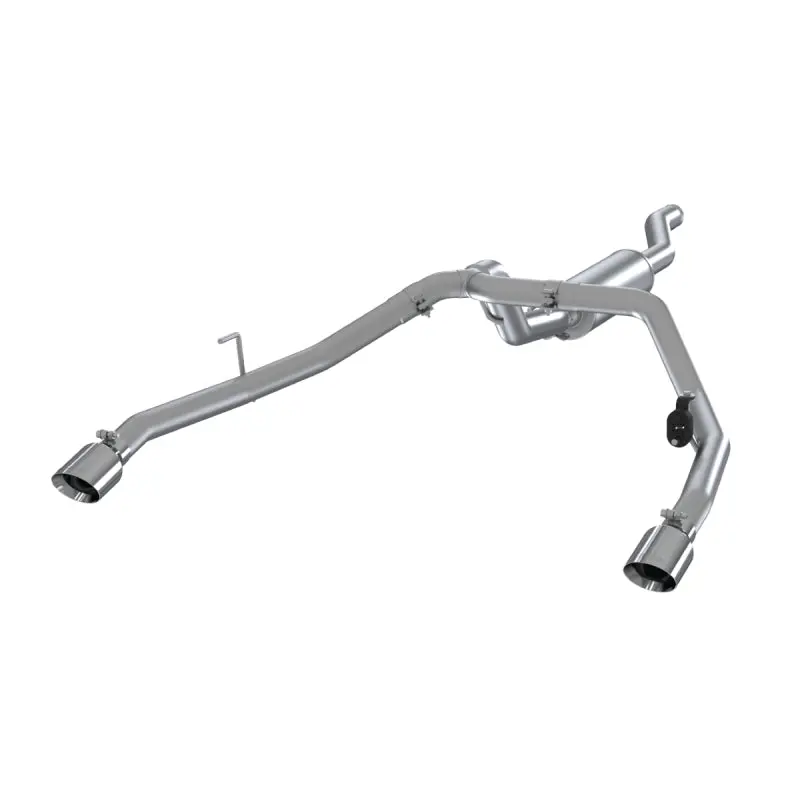 Mbrp 2020 Jeep Gladiator 3.6L 2.5In Dual Rear Exit Cat Back Exhaust Aluminized 1