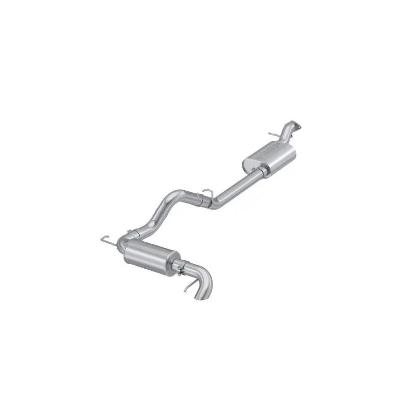 Mbrp 2021-2023 Ford Bronco 2.3L/2.7L Stainless Steel 3In Cat-Back, Single High Clearance Rear Exit 1