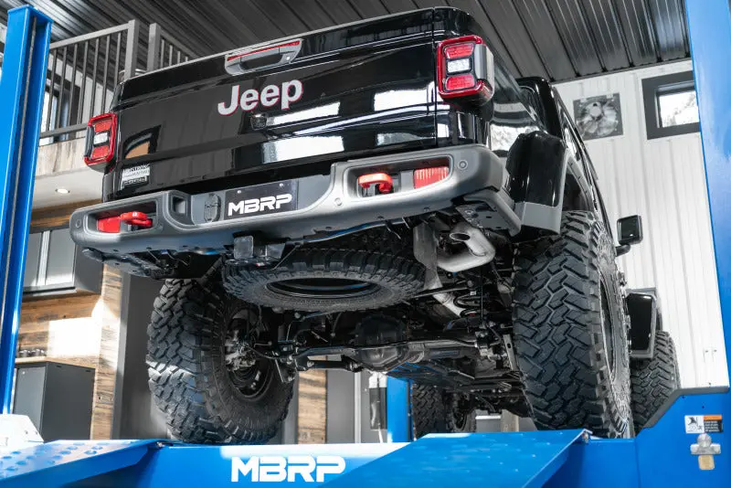 Mbrp 2021+ Jeep Gladiator Jt 3.0L Ecodiesel Xp Series T304ss 3In Filter Back W/ Rear Turn Down 2