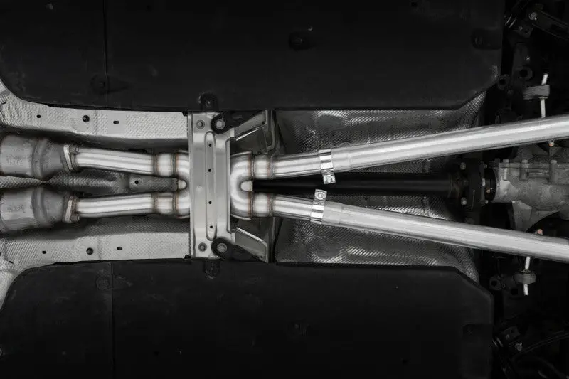 Mbrp 2022 Kia Stinger 3.3L T304 Ss Cat-Back Exhaust- Dual Split Rear Quad Outlet Uses Factory Bezels 2