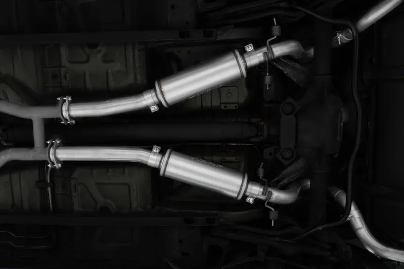 Mbrp 99-04 Ford Mustang Gt/Mach 1 2.5In Dual Split Rear Al Catback Exhaust W/ 3.5In Dual Wall Tips 2