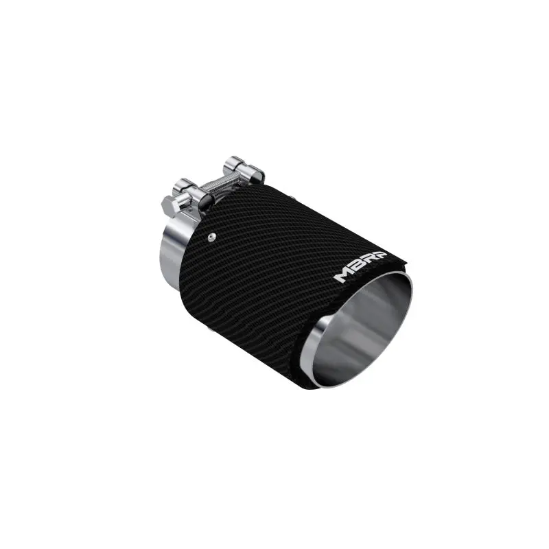Mbrp Universal Carbon Fiber Tip 3In Id / 4In Od Out / 6.13In Length Angle Cut Dual Wall 2