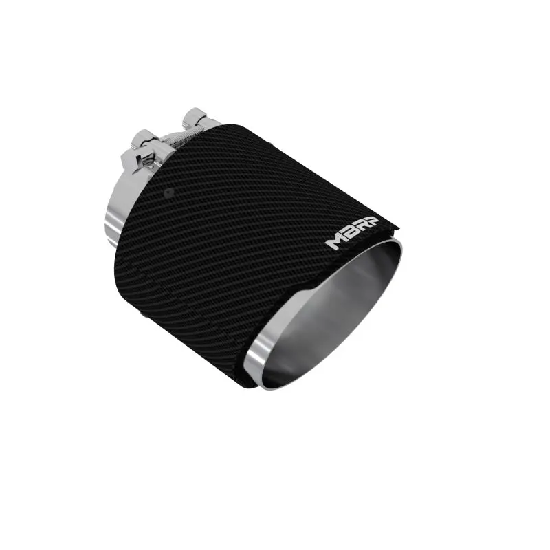 Mbrp Universal Carbon Fiber Tip, 3In. Id./5In. Od./ 6.13In L. Angle Cut Dual Wall 2