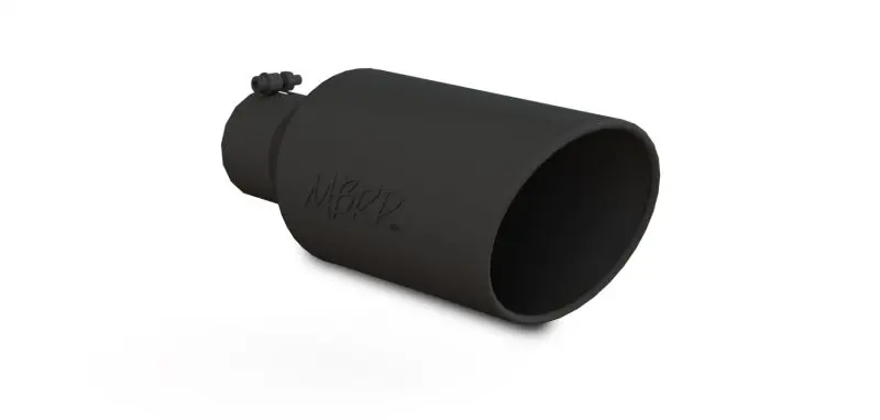 Mbrp Universal Exhaust Tip 7In O.D. Rolled End 4In Inlet 18In Length - Black 2