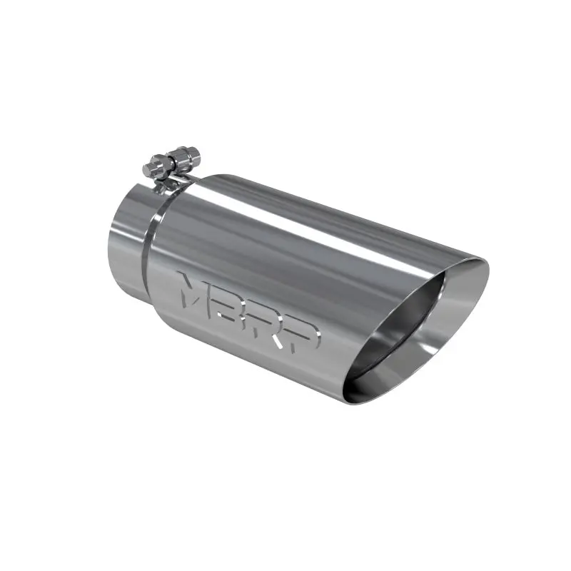 Mbrp Universal Tip 5 O.D. Dual Wall Angled 4 Inlet 12 Length 1