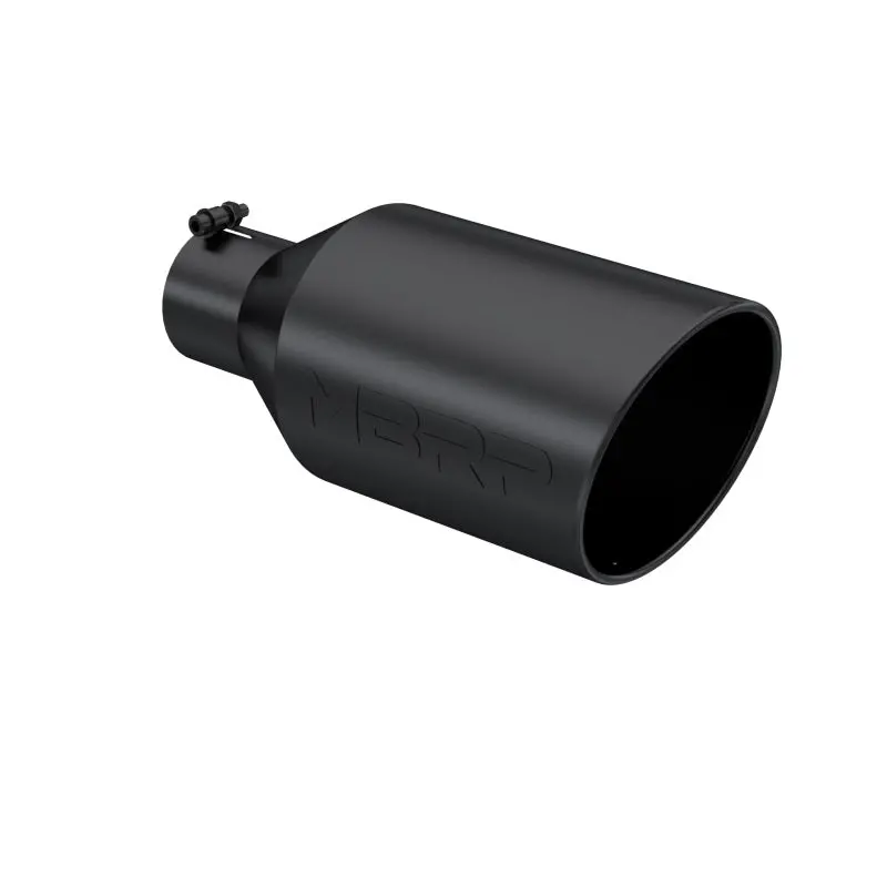 Mbrp Universal Tip 8In O.D. Rolled End 4In Inlet 18In Length Black 2