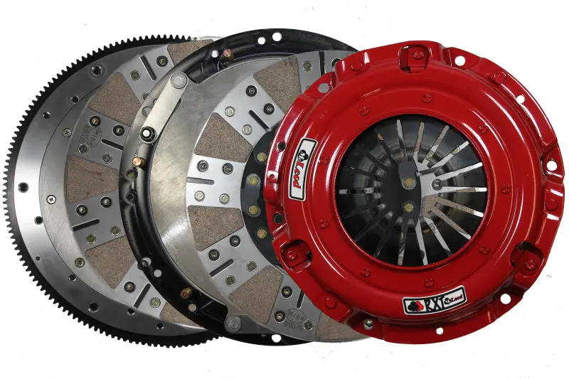 Mcleod Rxt Twin Clutch Toyota 2Jz T56 Trans W/Steel Fw 1-1/8In X 26 Spline 1