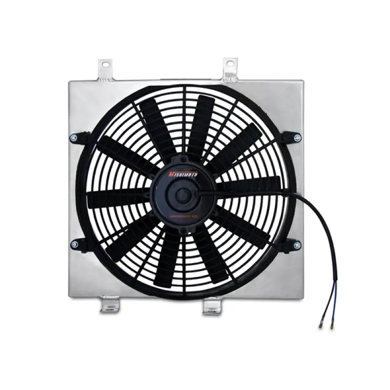 Mishimoto 01-07 Mitsubishi Lancer Evo Aluminum Fan Shroud Kit 1