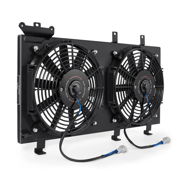 Mishimoto 01-07 Subaru Wrx/Sti Pnp Aluminum Fan Shroud Black 2