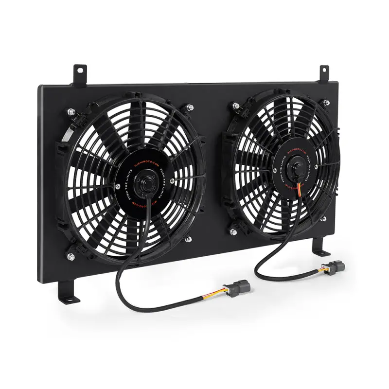 Mishimoto 02-06 Acura Rsx Aluminum Fan Shroud Black 2