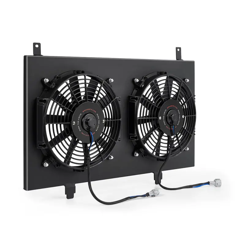 Mishimoto 03-06 Nissan 350Z Aluminum Fan Shroud Black 2