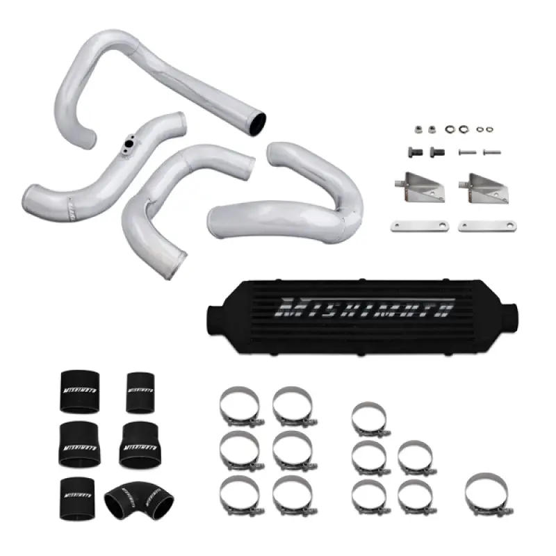 Mishimoto 10-11 Hyundai Genesis Coupe Black Aluminum Intercooler Kit 2
