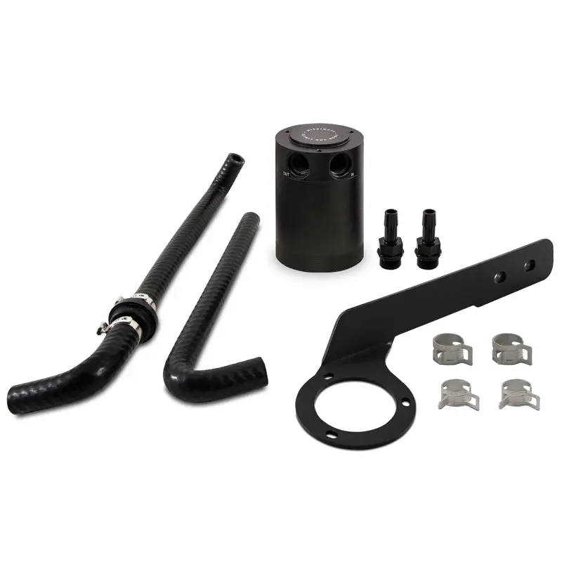 Mishimoto 2018+ Honda Accord 2.0T Baffled Oil Catch Can Pcv Side - Black 1