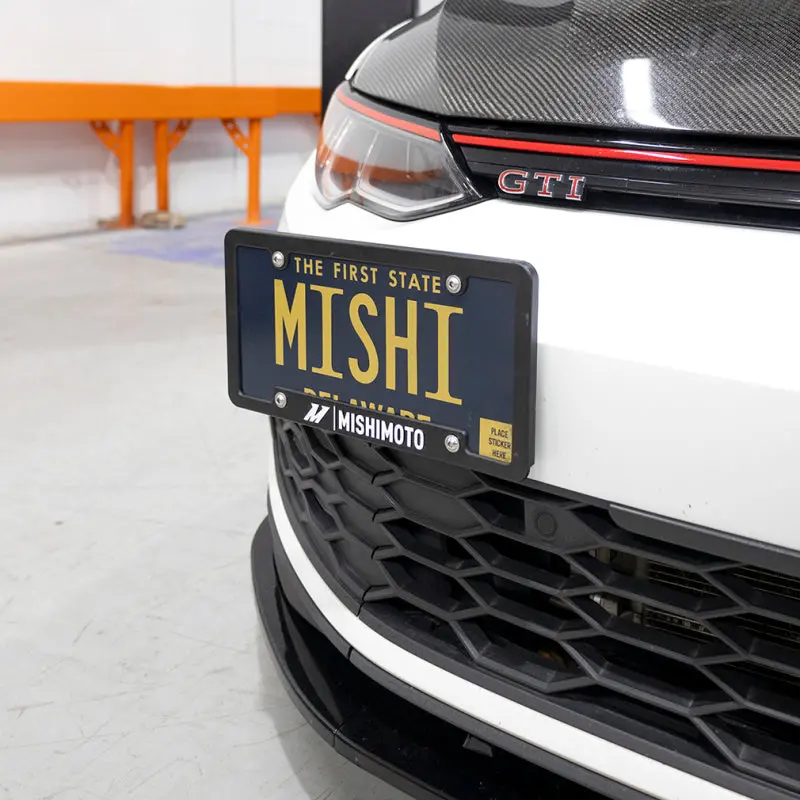 Mishimoto 2022+ Volkswagen Gti Mk8 License Plate Relocation Kit 2