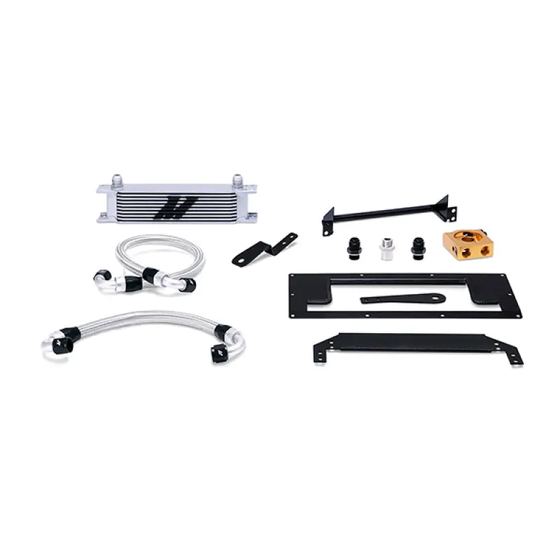 Mishimoto 99-05 Mazda Miata Thermostatic Oil Cooler Kit - Silver 1