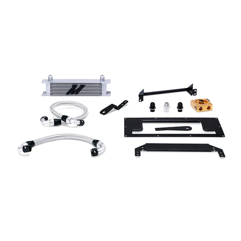 Mishimoto 99-05 Mazda Miata Thermostatic Oil Cooler Kit - Silver 2