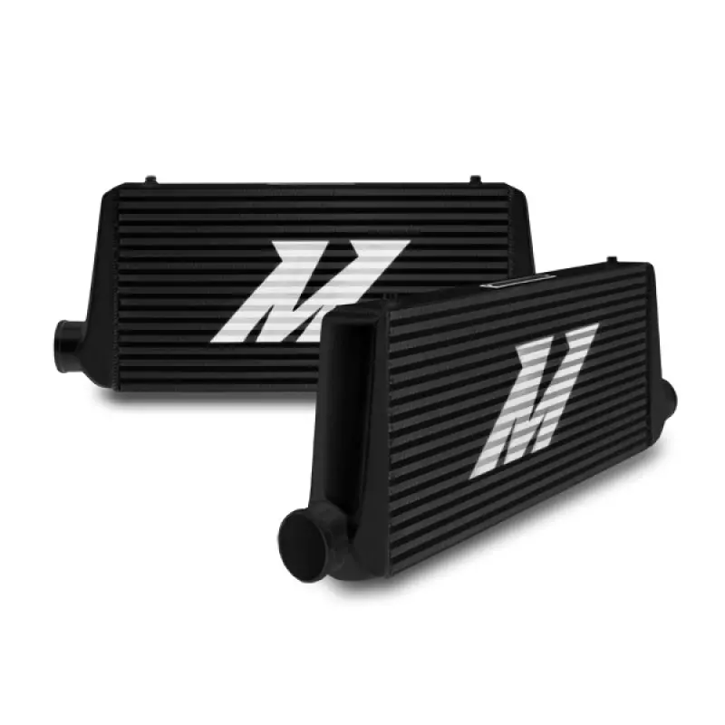 Mishimoto Universal Black S Line Intercooler Overall Size: 31X12x3 Core Size: 23X12x3 Inlet / Outlet 2