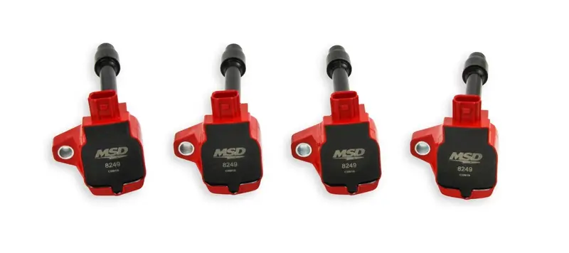 Msd Ignition Coil Blaster Series For 2015-2020 Honda 1.5L/2.0L Turbo - Red 1