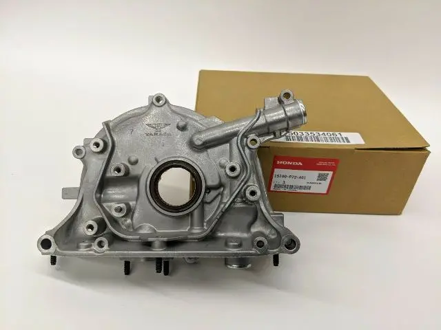 New Genuine Honda Crv Civic Si Delsol B18c Vtec Oil Pump W/Oring 15100-P72-A01 1