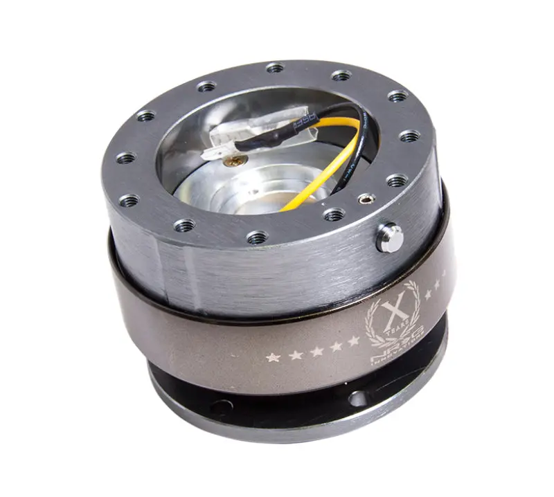 Nrg Quick Release Gen 2.0 - Gunmetal Body / Titanium Chrome Ring 1