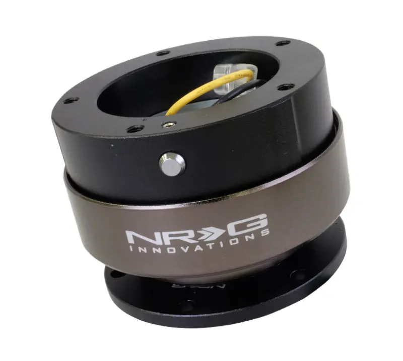 Nrg Quick Release Kit Gen 2.5 - Black / Black Ring (6 Hole Base 5 Hole Top) 1