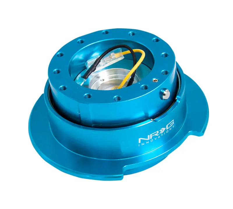 Nrg Quick Release Kit Gen 2.5 - New Blue Body / Titanium Chrome Ring 1