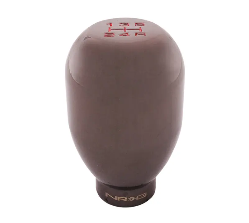 Nrg Universal Shift Knob 42Mm - Heavy Weight 480G / 1.1Lbs. - Black Chrome (5 Speed) 1
